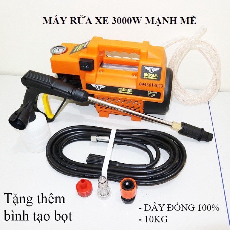 máy rửa xe cao áp siêu khoẻ