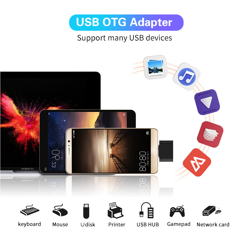 Đầu Nối OTG Ankndo  Cổng Type-C / Micro Chuyển Đổi Dữ Liệu Cho Điện Thoại Android / Máy Tính Bảng / PC