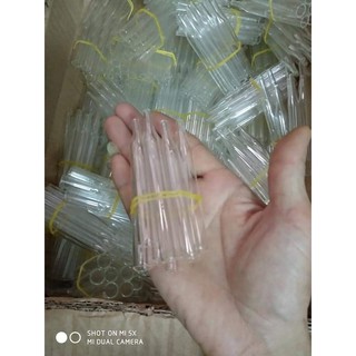 Combo 10 ống hút mụn thủy tinh