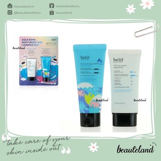 [TÁCH SET] Sữa rửa mặt và dưỡng ẩm Belif Aqua Bomb Duo