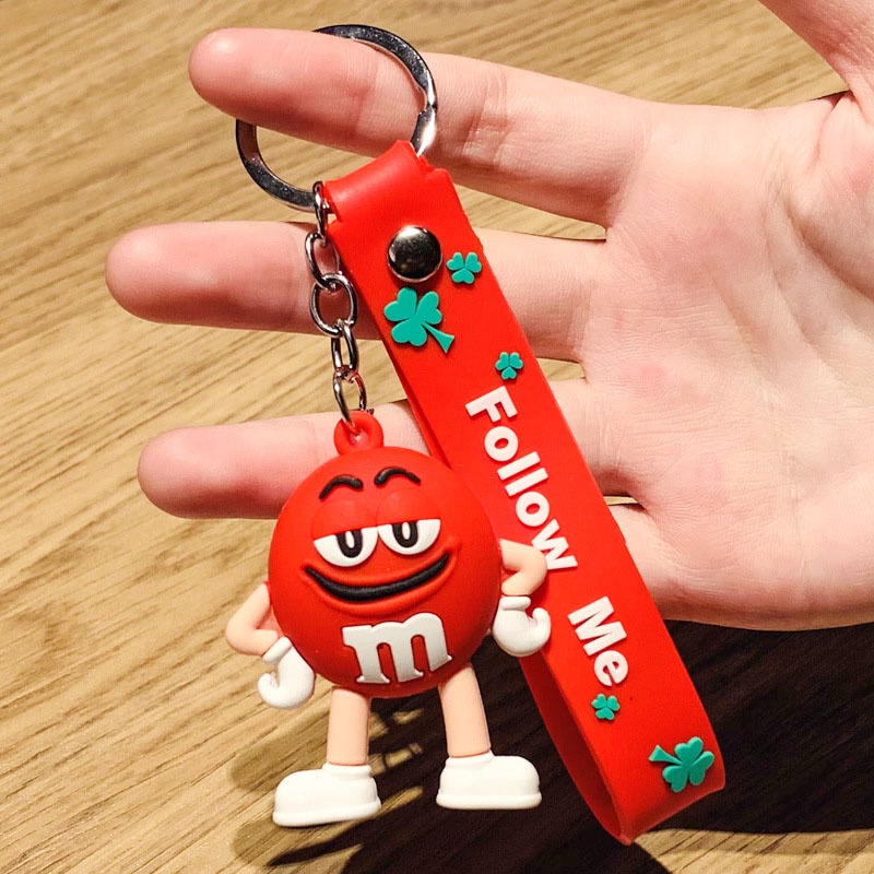 Móc Khóa Hình Búp Bê Hoạt Hình Dễ Thương