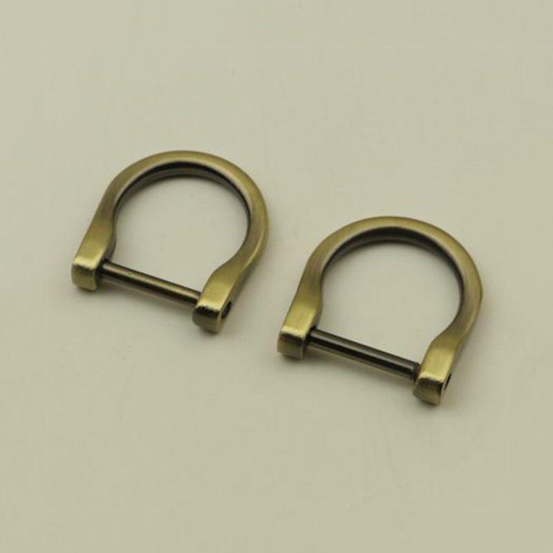 Khóa chữ D bằng kim loại có thể tháo rời dành cho túi xách