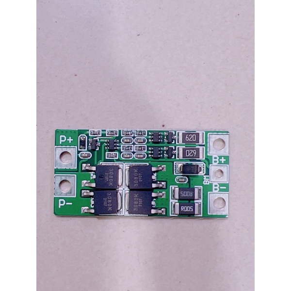 Mạch 2s cân bằng 20a sạc và bảo vệ cell pin lion