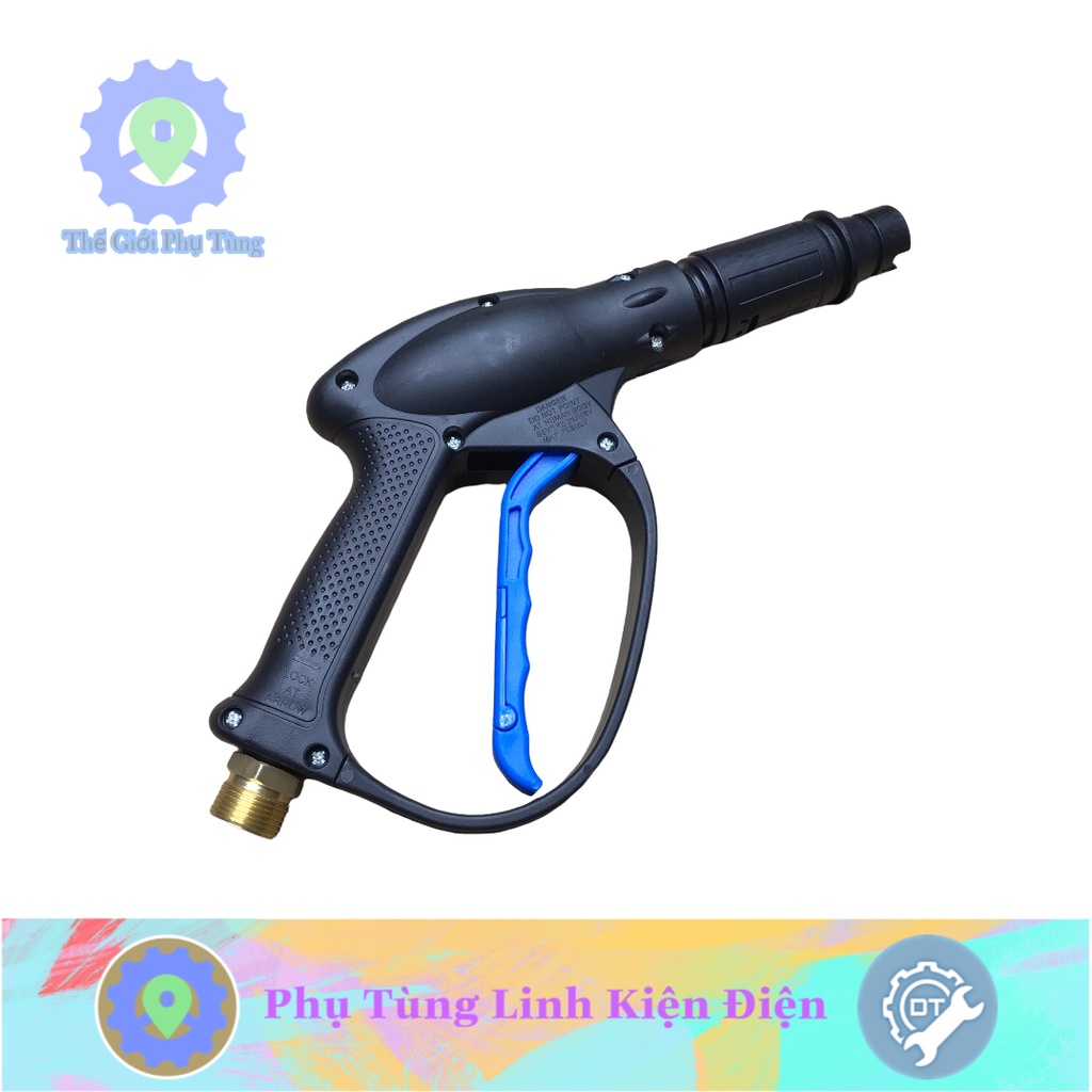 Súng Rửa Xe Áp Lực Cao Đánh Bay Mọi Vết Bẩn Trên Xe Ô Tô Với Đầu Phun Có Thể Điều Chỉnh