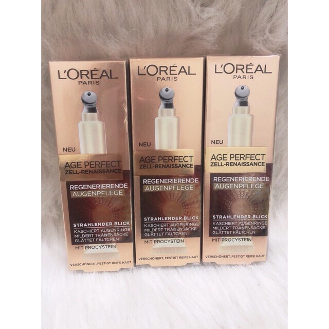 Serum chống nắng nhăn vùng mắt Loreal Age Perfect Zell