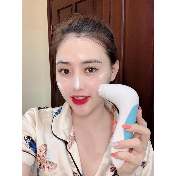 Máy rửa mặt cọ Super Nano Flawless thế hệ mới nhất công nghệ Nhật Bản