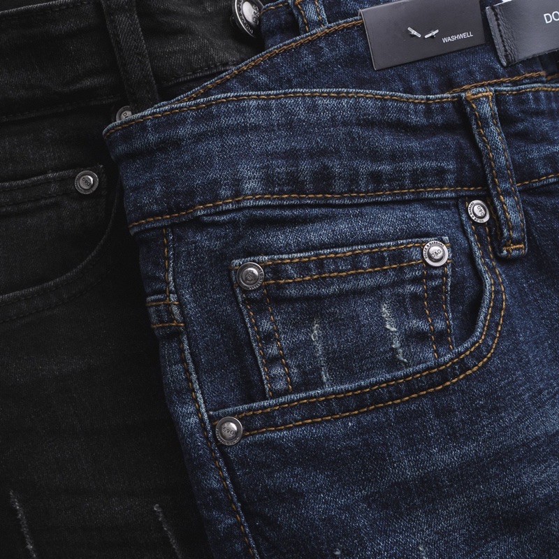 Quần jean nam vnxk ống suông màu xanh đen | BigBuy360 - bigbuy360.vn