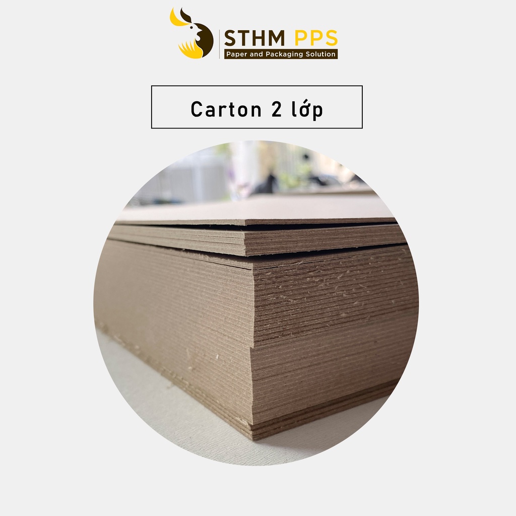 10 tờ carton lạnh làm bìa sổ tay 2 lớp (tương đương 1.2mm) STHM PPS