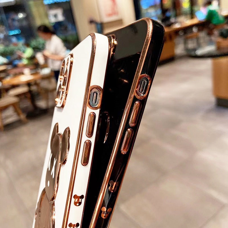 Ốp iphone hình gấu ốp lưng điện thoại cho iphone 6s/6splus/7/7plus/8/8plus/x/xs/11/12/13/pro/max