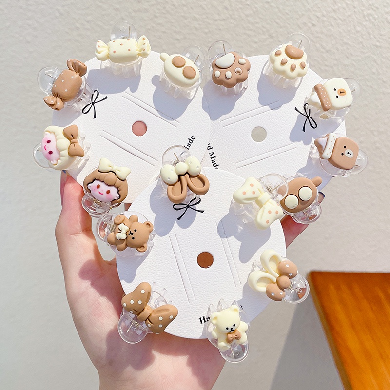 Kẹp Tóc Hình Trái Cây Trong Suốt Cho Bé Gái