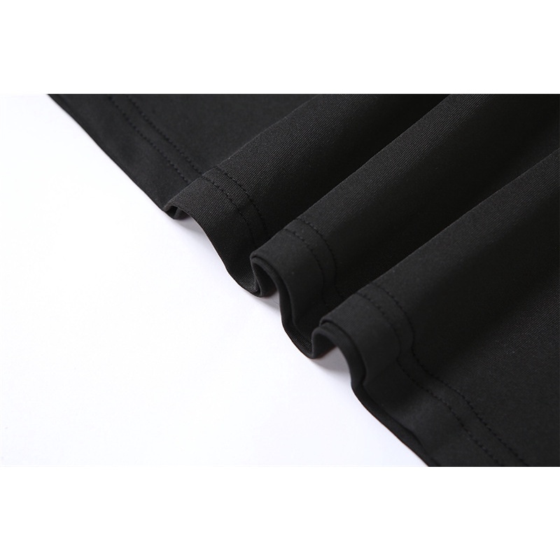 Đầm Tay Dài Cổ Vuông Màu Trơn Quyến Rũ Thời Trang Cho Nữ