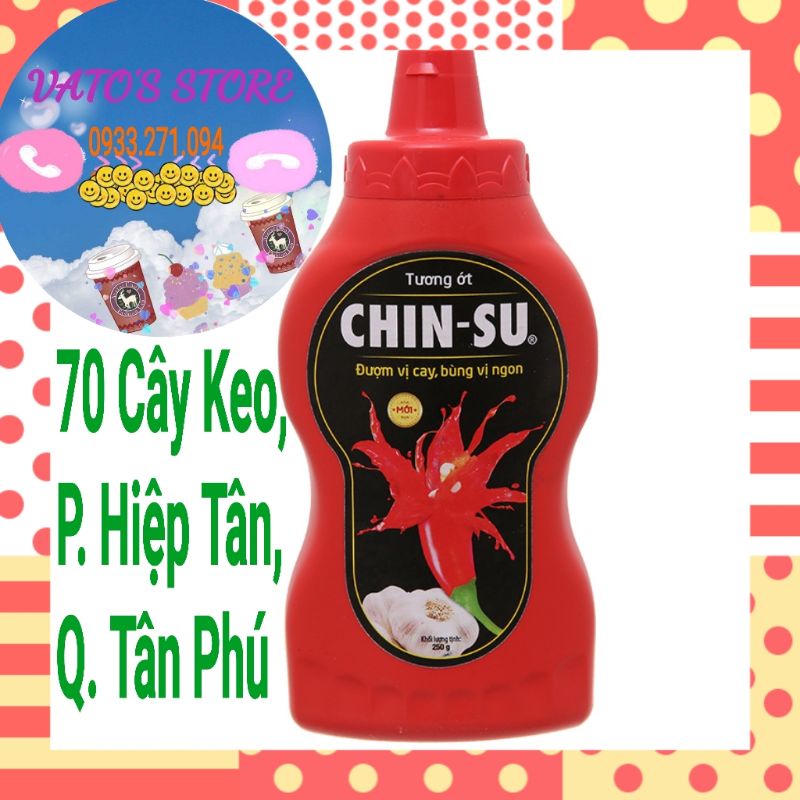 Tương ớt Chinsu chai 250g