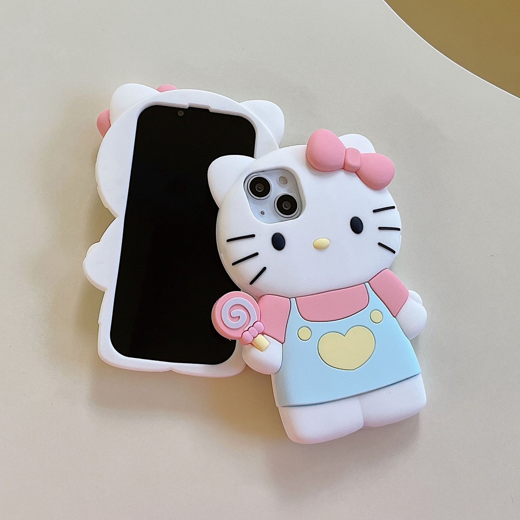 IPhone 13  Pro Max Ốp Điện Thoại Tpu Hình Sanrio 3D Cho iPhone13 Pro MAX 14 Pro MAX 14 Pro 14 Plus 11 12 13 Pro MAX Mini 7 8 Plus XR X XS MAX