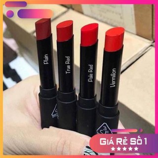 19[CHÍNH HÃNG]Son 3CE Slim Velvet Lipstick chất son mềm môi-lên màu chuẩn-nhiều tone xinh yêu mùa lễ hội