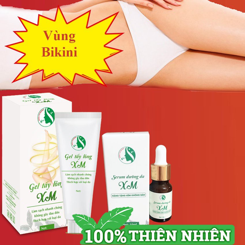 Kem Tẩy Lông XM - Gel Tẩy Lông Body, Chân, Tay, Nách, Vùng Kín Bikini An Toàn Hiệu Quả Không Gây Kích Ứng Da | BigBuy360 - bigbuy360.vn