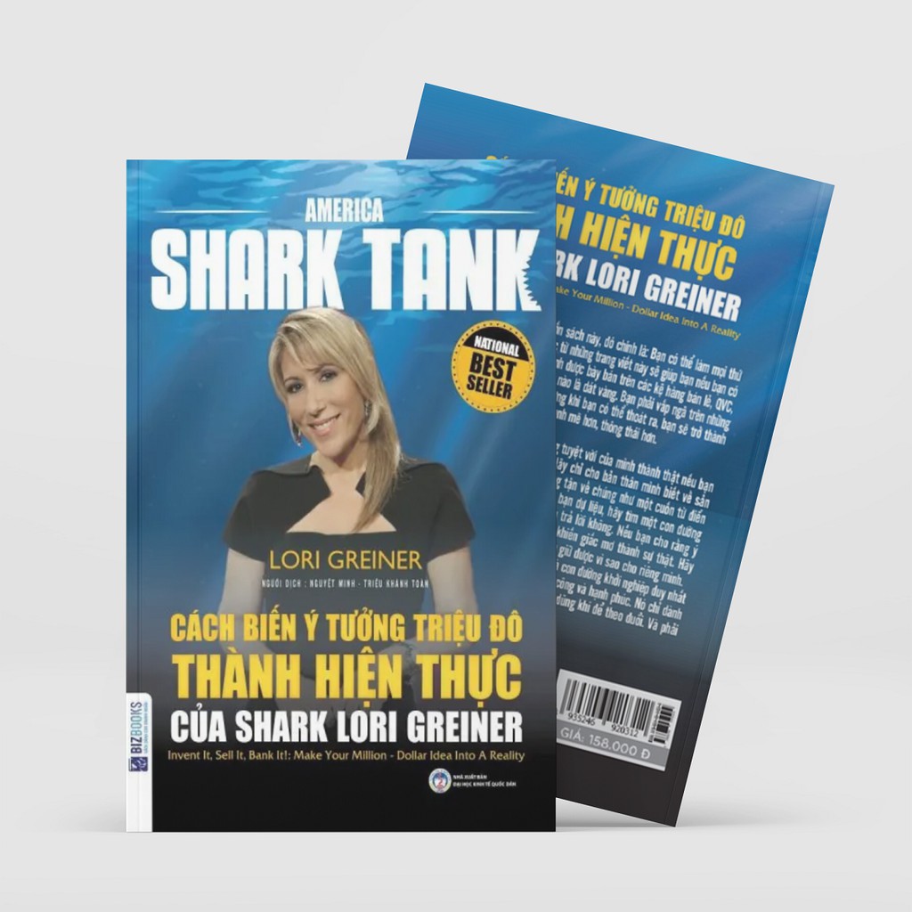 Sách - Cách Biến Ý Tưởng Triệu Đô Thành Hiện Thực Của Shark Lori Greiner | BigBuy360 - bigbuy360.vn