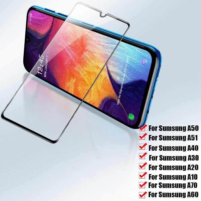 Kính Cường Lực Cho Samsung Galaxy A10 M10 A20 A30 A50 A51 A30S A50S A70 A80 A90 A71 A81 Note10 Lite M30S A7 2018 A750