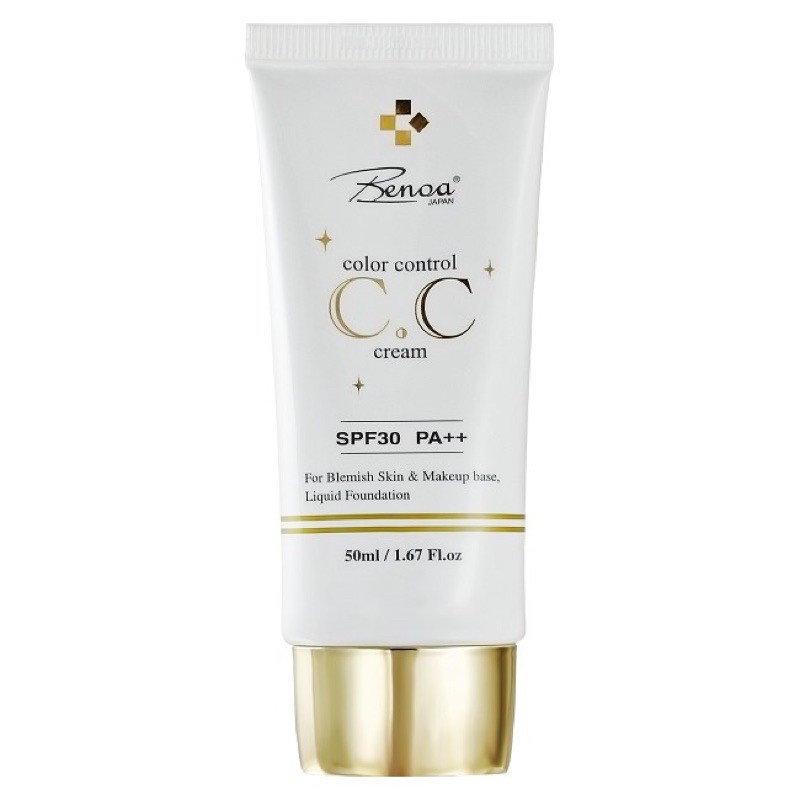 KEM NỀN CHỐNG NẮNG BENOA CC CREAM SPF30 PA++