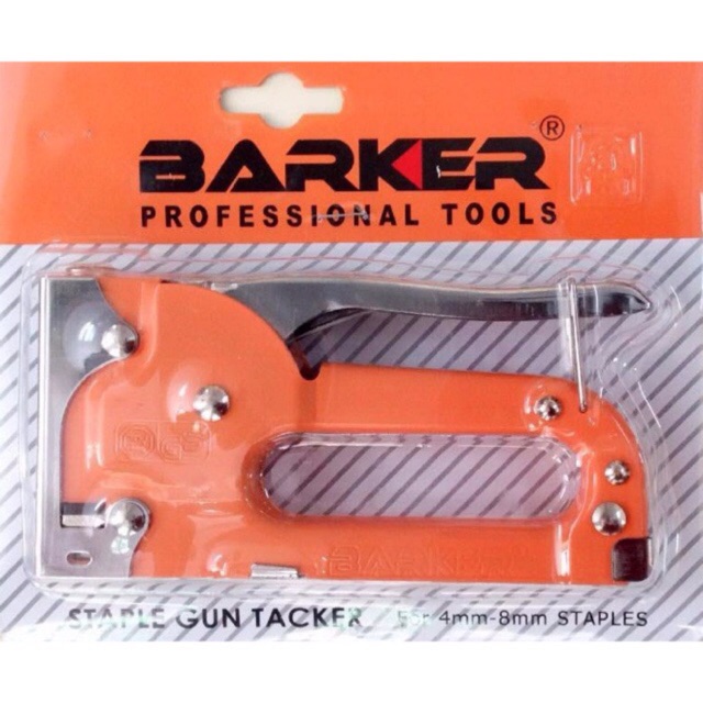 Su ng bắn gỗ BARKER cam tay loại tốt màu cam