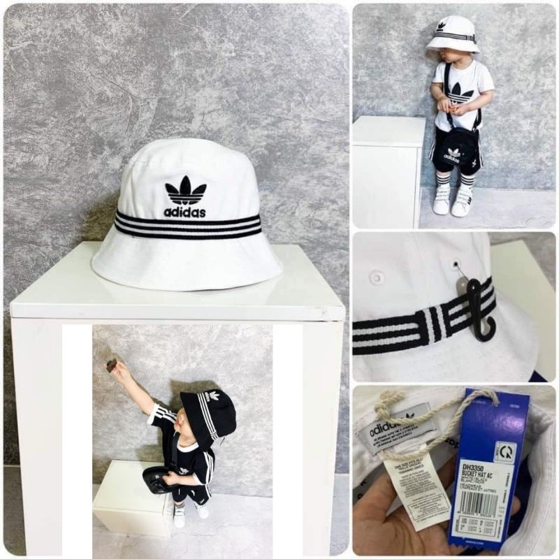 Mũ vành vải Adidas bé trai, bé gái Xuất xịn - Mũ Adidas trẻ em 3-8 tuổi