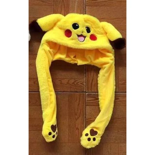 Mũ Pikachu cử động 2 tai (hàng có sẵn)