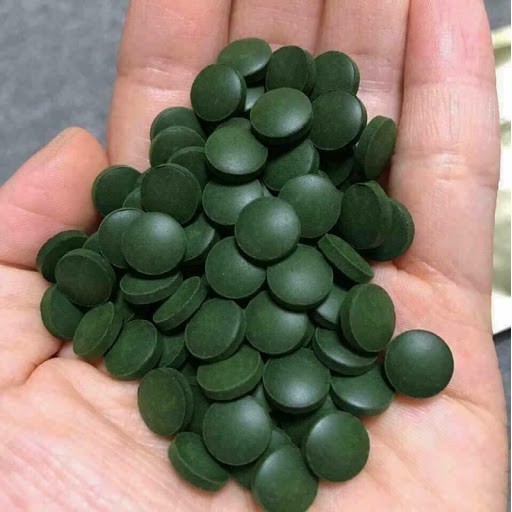 Tảo Xoắn Spirulina Nhật Bản Hộp 2200 Viên tem đỏ