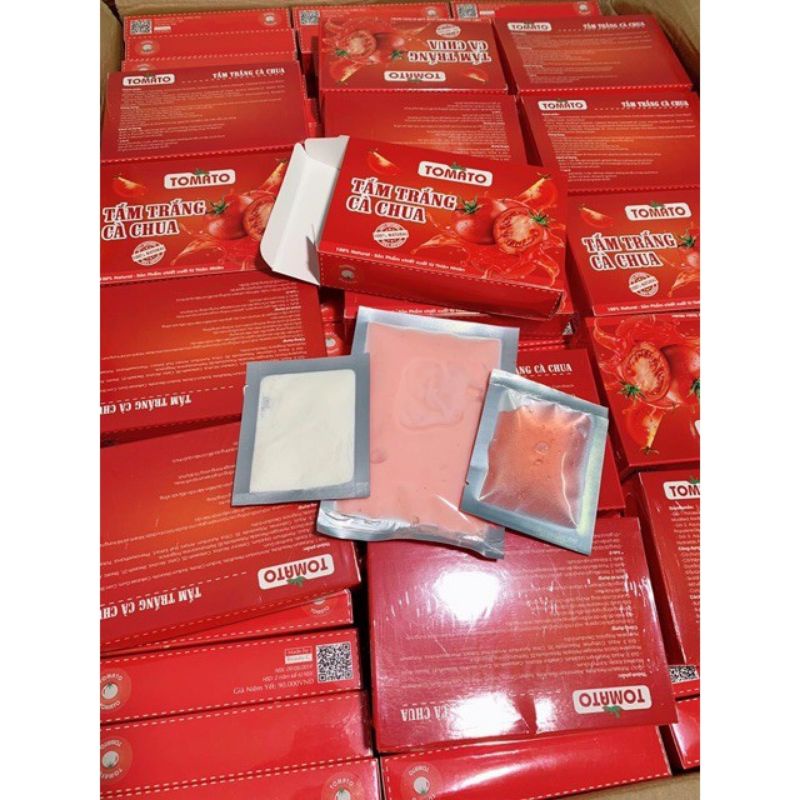Tắm Trắng Cà Chua, Ủ Trắng Da TOMATO Hoàn Toàn Từ Thiên Nhiên Hàng Chính Hãng | BigBuy360 - bigbuy360.vn