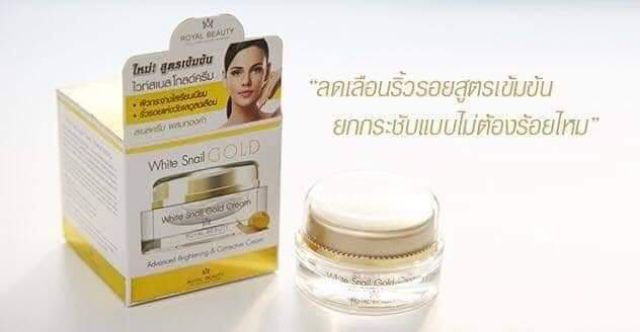 KEM ỐC SÊN WHITE SNAIL GOLD THÁI LAN- DƯỠNG TRẮNG DA