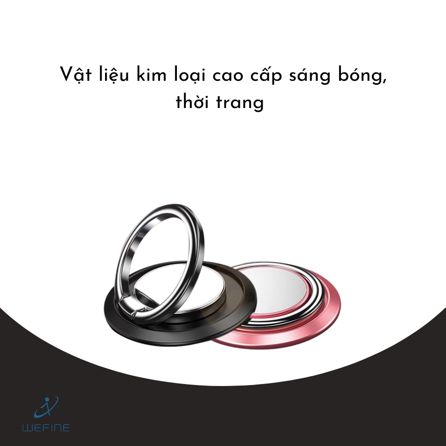 Giá Đỡ Ring Phone Dạng Nhẫn Tròn Gắn Điện Thoại Wefine