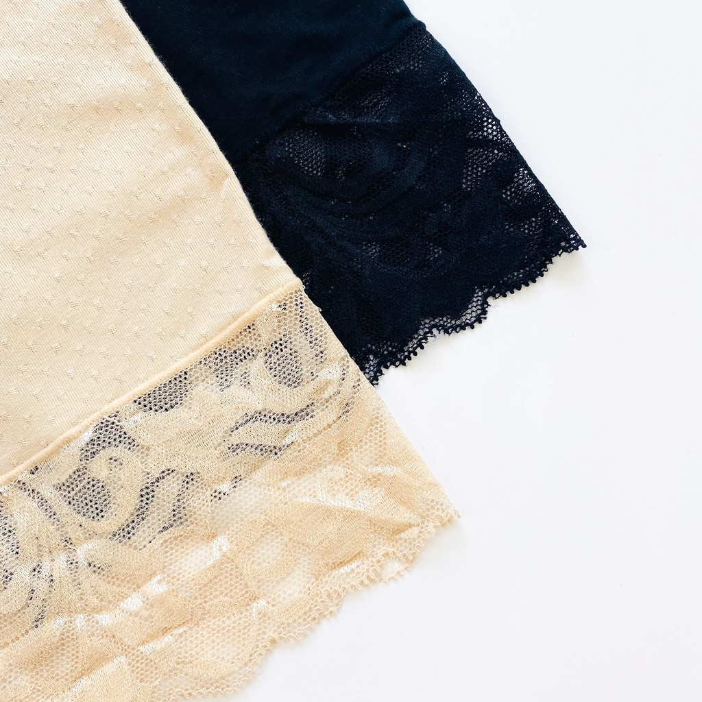 Quần Lót Đùi Mặc Trong Váy Cotton Thông Hơi Co&amp;Com QV5158 Co Giãn, Siêu Thấm Hút