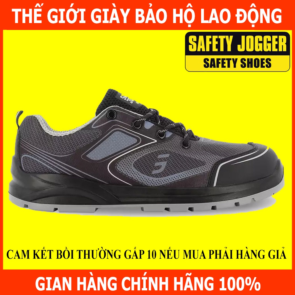 [HÀNG CHÍNH HÃNG] Giày Bảo Hộ Lao Động Safety Jogger Cador, Trọng Lượng Nhẹ, Chống Dập Ngón, Chống Trơn Trượt