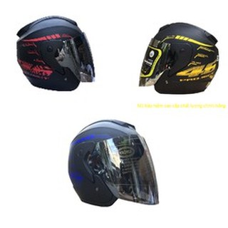 Nón bảo hiểm 3 phần 4 ✡FREESHIP✡ Nón tem Bọ cạp tem 46 đủ màu