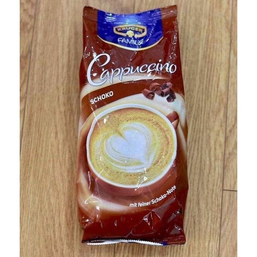 Cafe CAPPUCCINO hàng nội địa Đức chính hãng có vị socola, vị caramel, vị vanilla