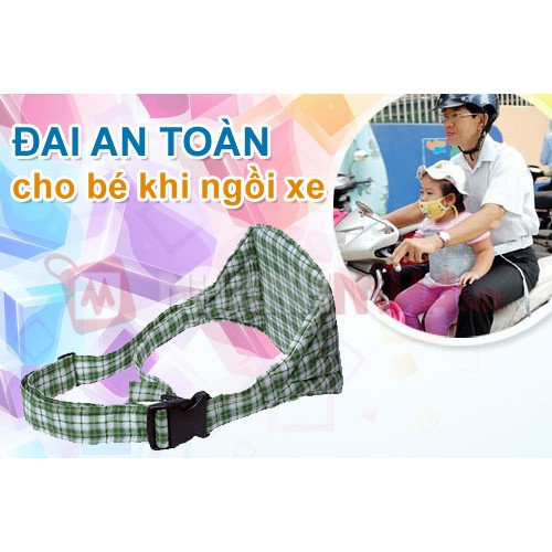 Dây Đai An Toàn Khi Đi Xe Máy Cho Bé Từ 1 Đến 8 Tuổi Dùng Được Cho Cả Bé Trai Và Bé Gái