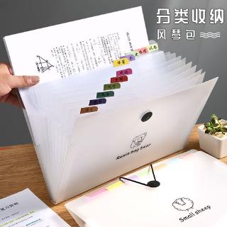 Túi Đựng Hồ Sơ Nhiều Ngăn Tiện Dụng Cho Học Sinh