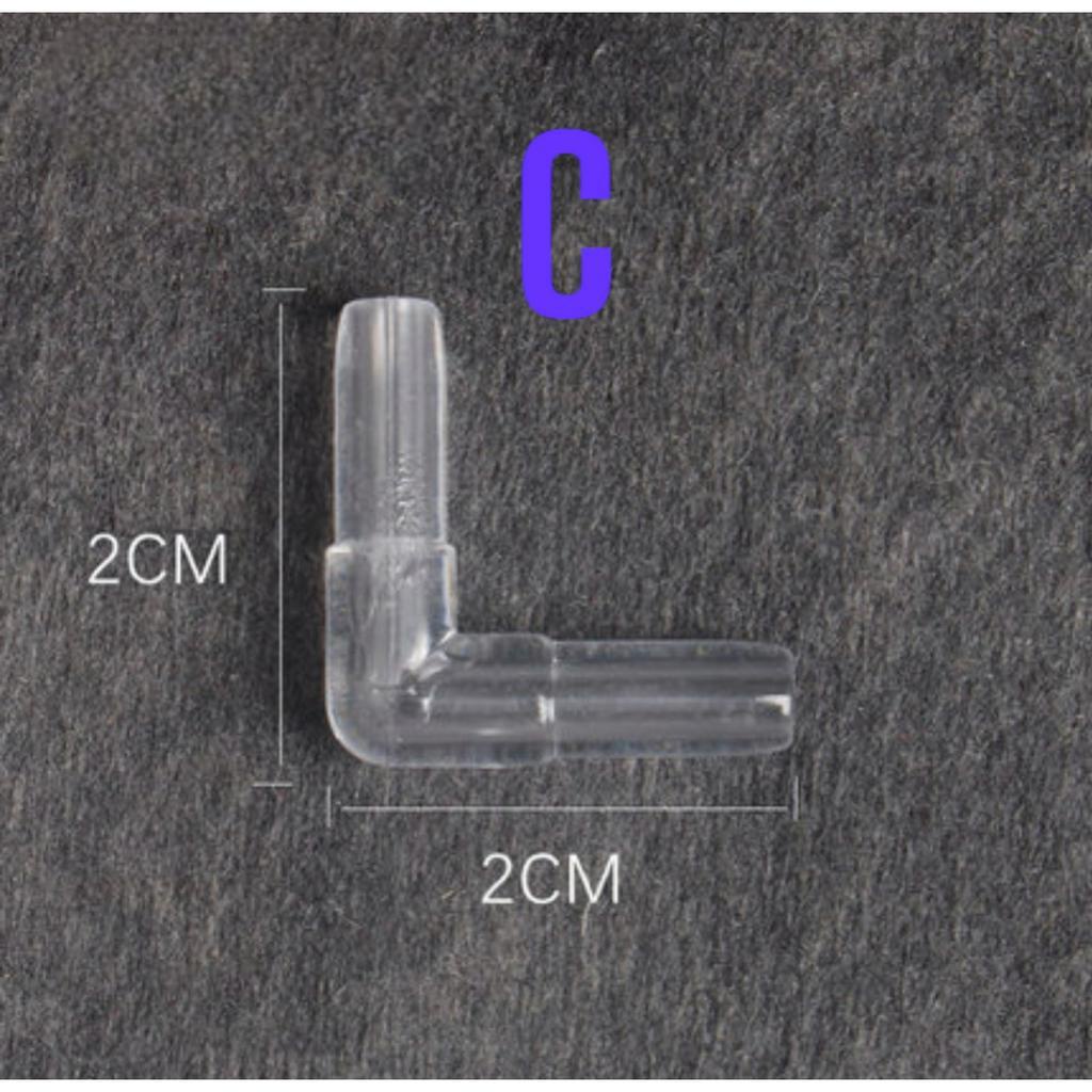Co nối oxy, co2, co T, co L acrylic, mica