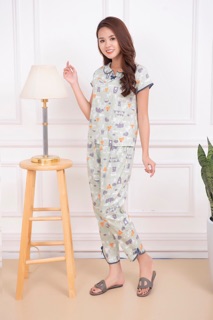 BÁN SỈ BỘ THÔ LỤA CỔ SEN CỘC TAY