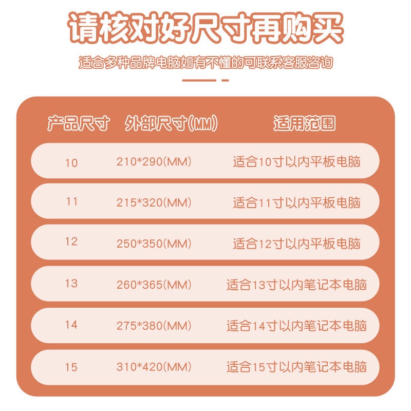 Túi Đựng Laptop 10 11 12 13 13.3 14.6 15 Inch Dễ Thương Cho Macbook Air Ipad Pro