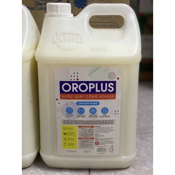 NƯỚC GIẶT CÔNG NGHIỆP OROPLUS 9,36KG SIÊU TIẾT KIỆM
