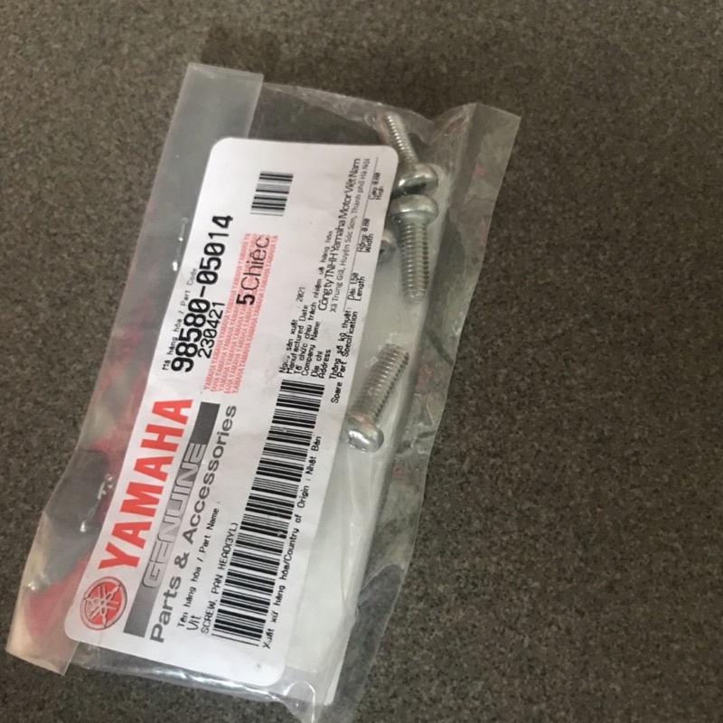 98580-05014 | Vít gác chân trước 5x14