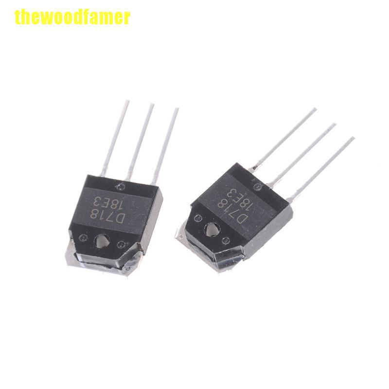 1 Cặp (2 Cái) Bán Dẫn Chính Hãng 2sb688 & 2sd718 Ktc Transistor B688 & D718