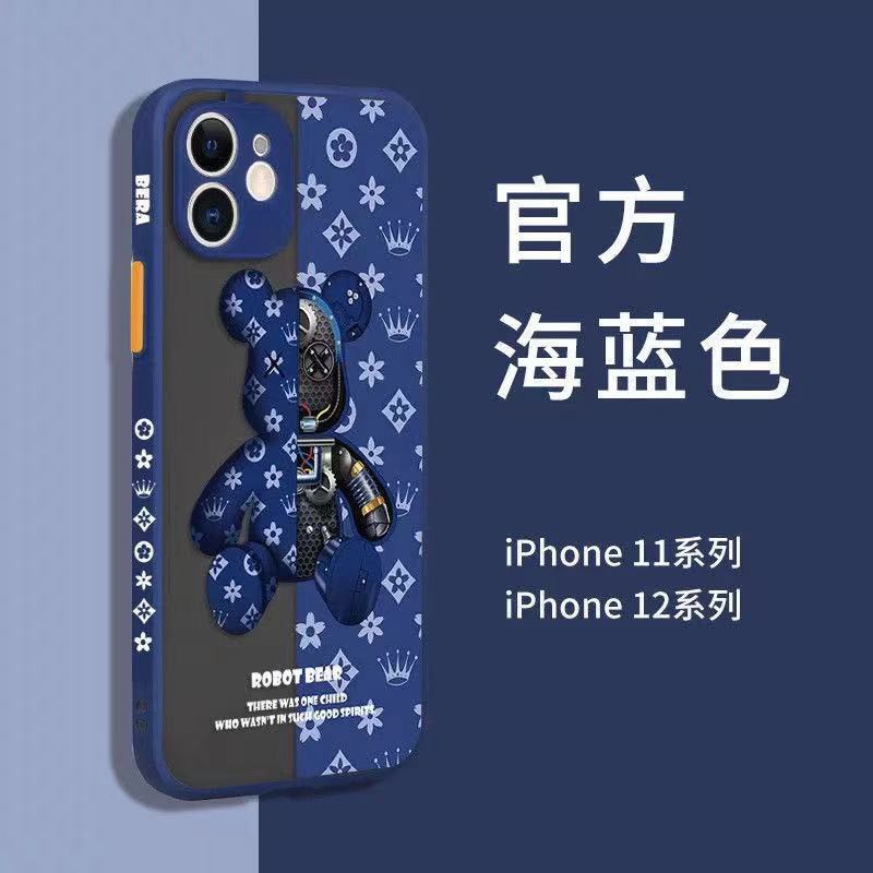 Ốp điện thoại mềm in hình gấu LV cho iPhone 11 Pro Max 11 7 8plus X XS XR XSmax SE 12 13 12 13 Pro 12 13 Pro Max | BigBuy360 - bigbuy360.vn