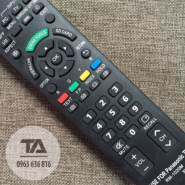 [FREESHIP 50K] Remote Điều khiển tivi Panasonic RM-1020M