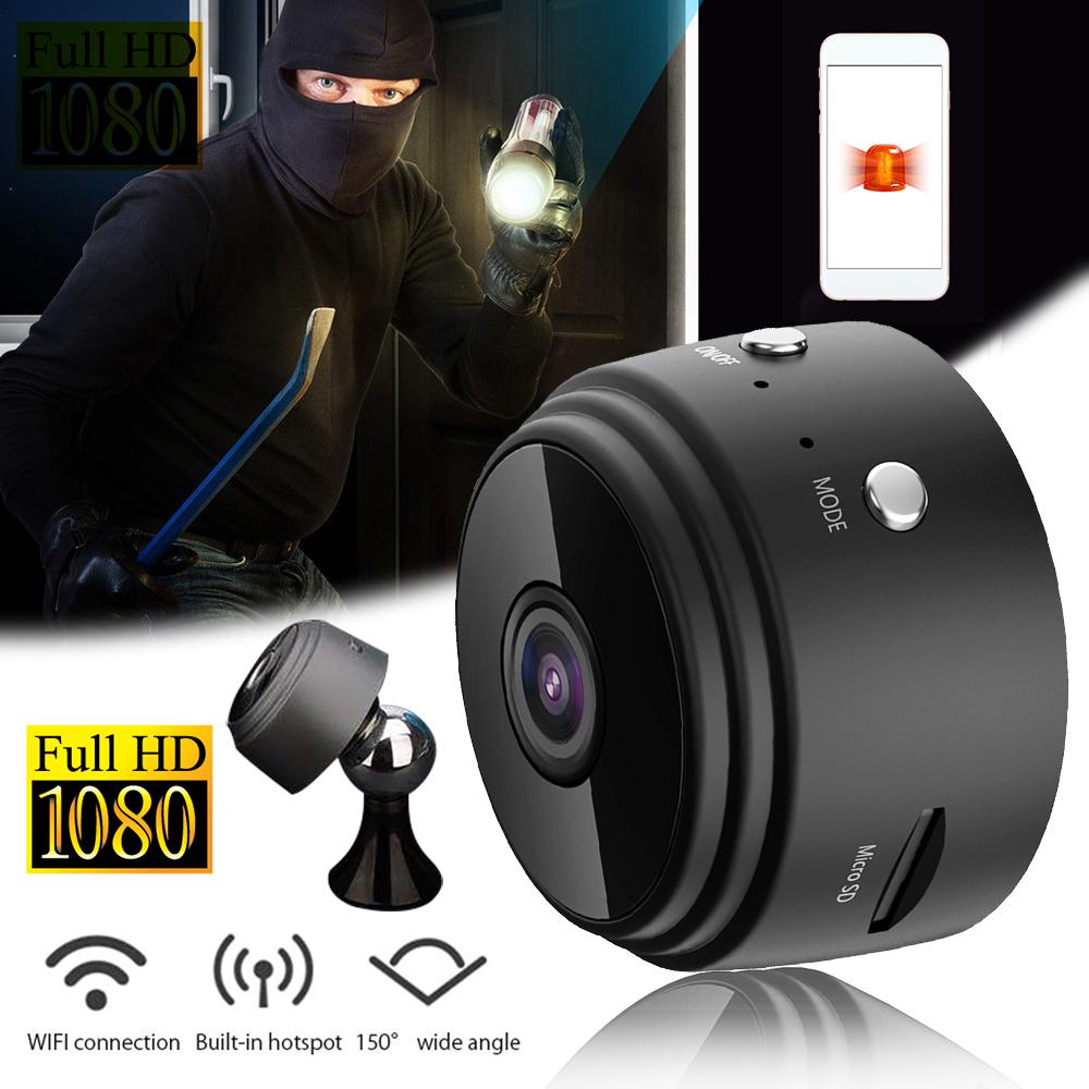 Camera Gián Điệp Không Dây Full Hd 1080p A9 Wifi Ip