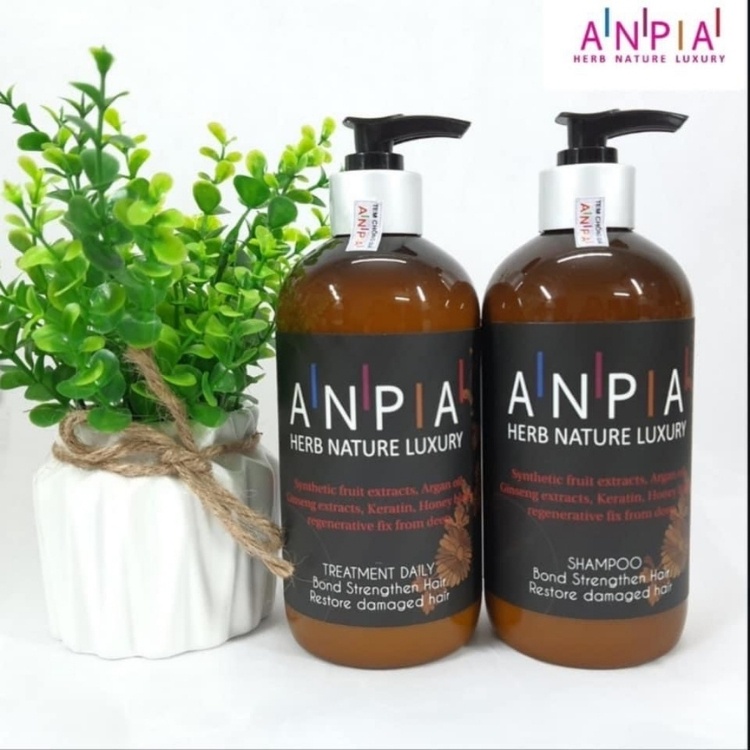 Dầu gội anpa  tăng cường liên kết siêu phục hồi cao cấp 560ml-Dầu gội đầu CHÍNH HÃNG