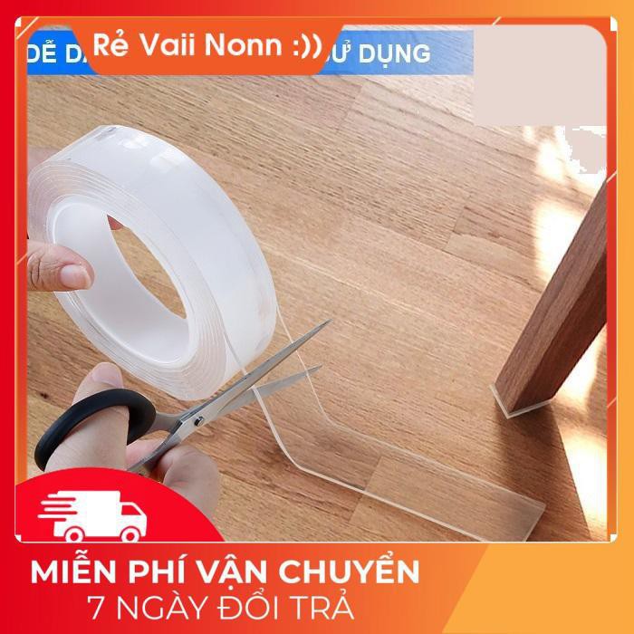 Băng keo 3M-5M 2 mặt Ivy GRIP TAPE đa năng siêu dính (1M / 3M / 5M - kèm hình thật - k hộp)