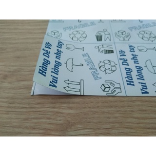 Tem decal lột dán "HÀNG DỄ VỠ"