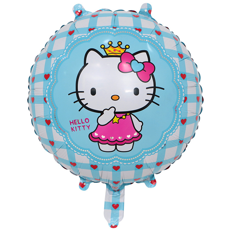 1 Bong Bóng Lõi Nhôm Hình Tròn Kích Thước 45X45Cm, Kích Thước 18inch