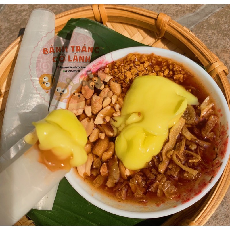 [Mã 77FMCGSALE1 giảm 10% đơn 250K] BÁNH TRÁNG ME SỐT BƠ