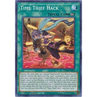 Thẻ bài Yugioh - TCG - Time Thief Hack / MP20-EN041'